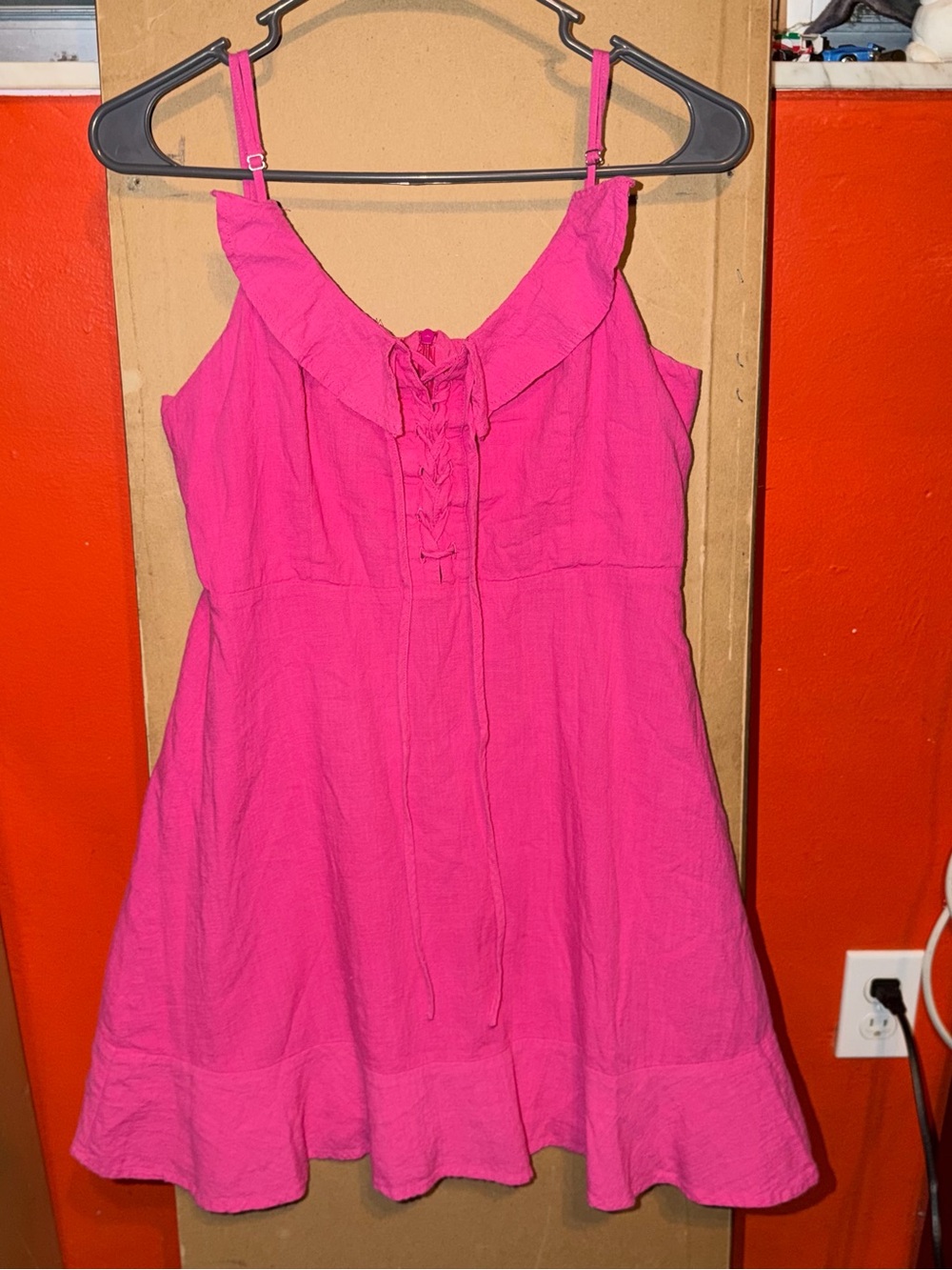Women’s Lulus Pink Sleeveless Summer Dress